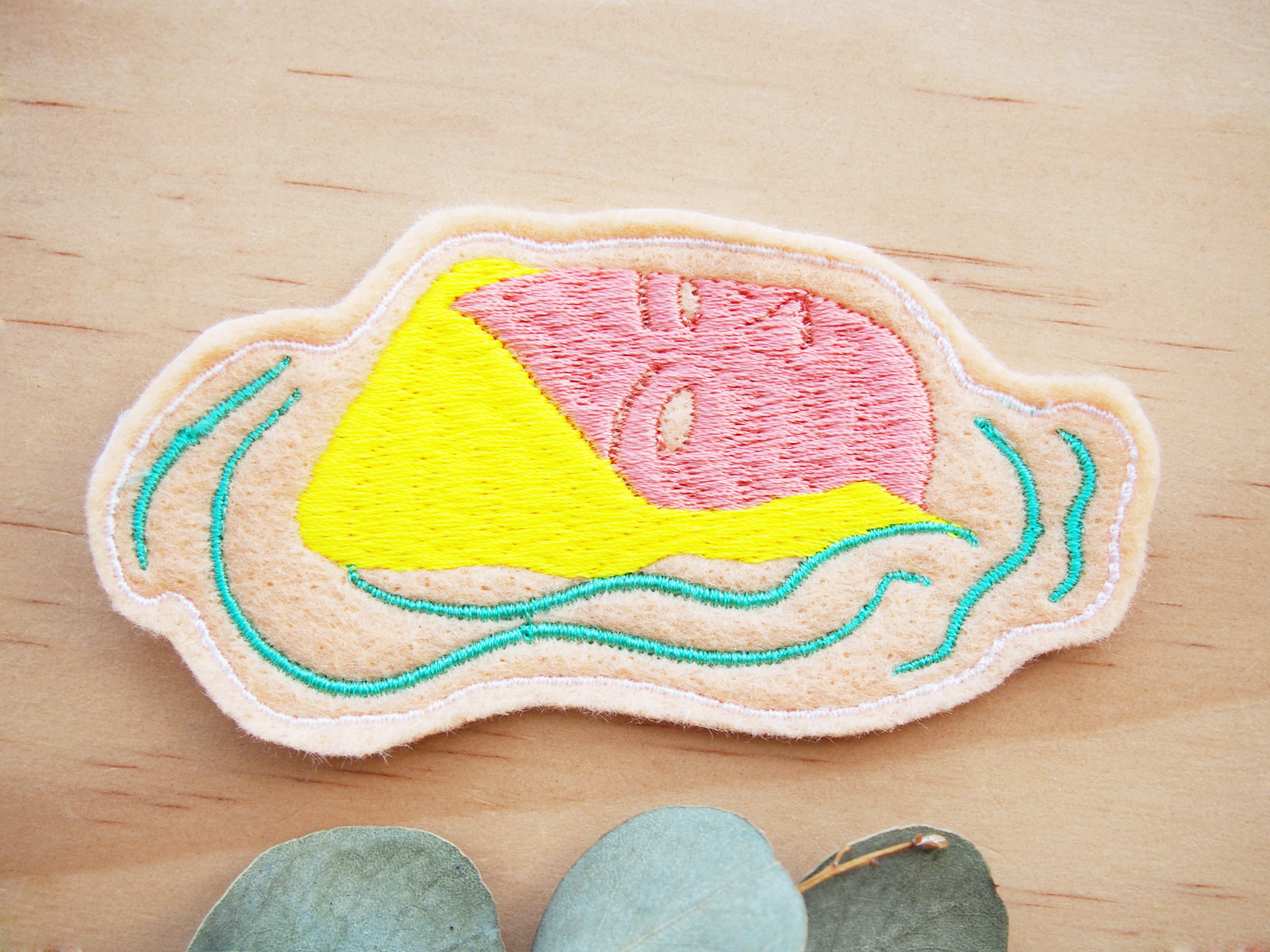 Neon Swimmers Patches
