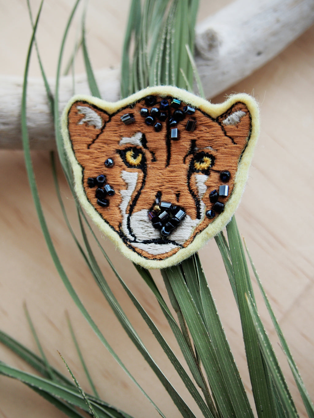Cheetah Brooch