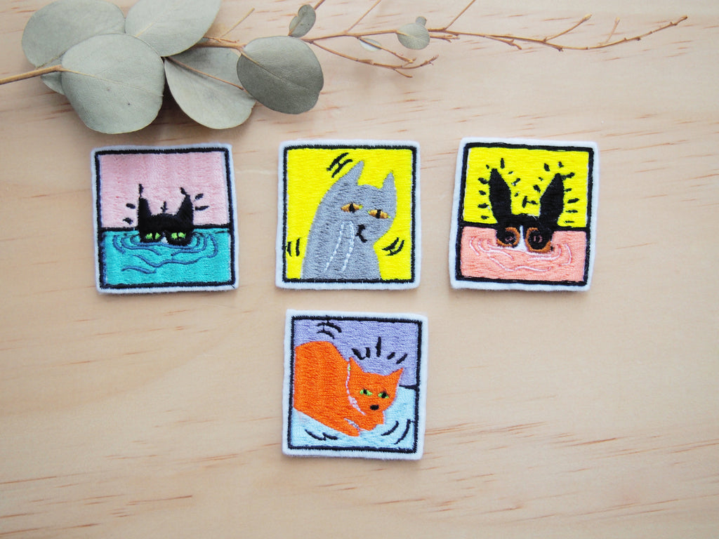 Cats & Dog (Iron on)
