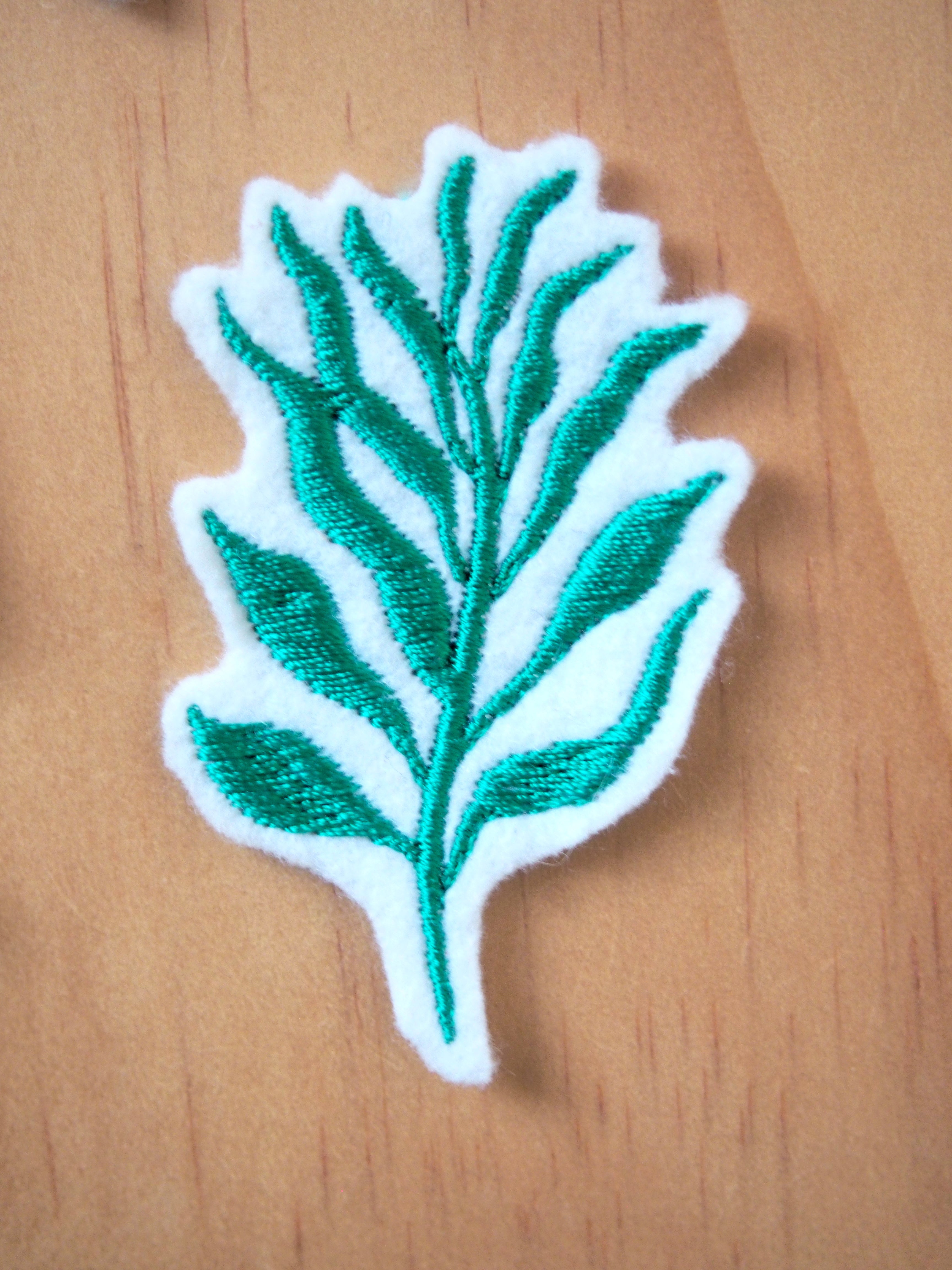 Matisse Inspired Leaf (Iron on)