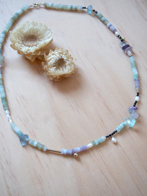 Semi Precious Necklace Jade