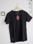 Orange & Purple Snake design T-Shirt