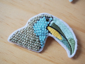 Toucan Brooches part 1