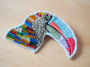 Toucan Brooches part 1